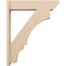 Ekena Millwork 7 1/2-in W x 32-in D x 40-in H Balboa Slat Rough Cedar Woodgrain TimberThane Outlooker, Primed Tan OUTUR075X32X40BOA24RCPR - alternate 2
